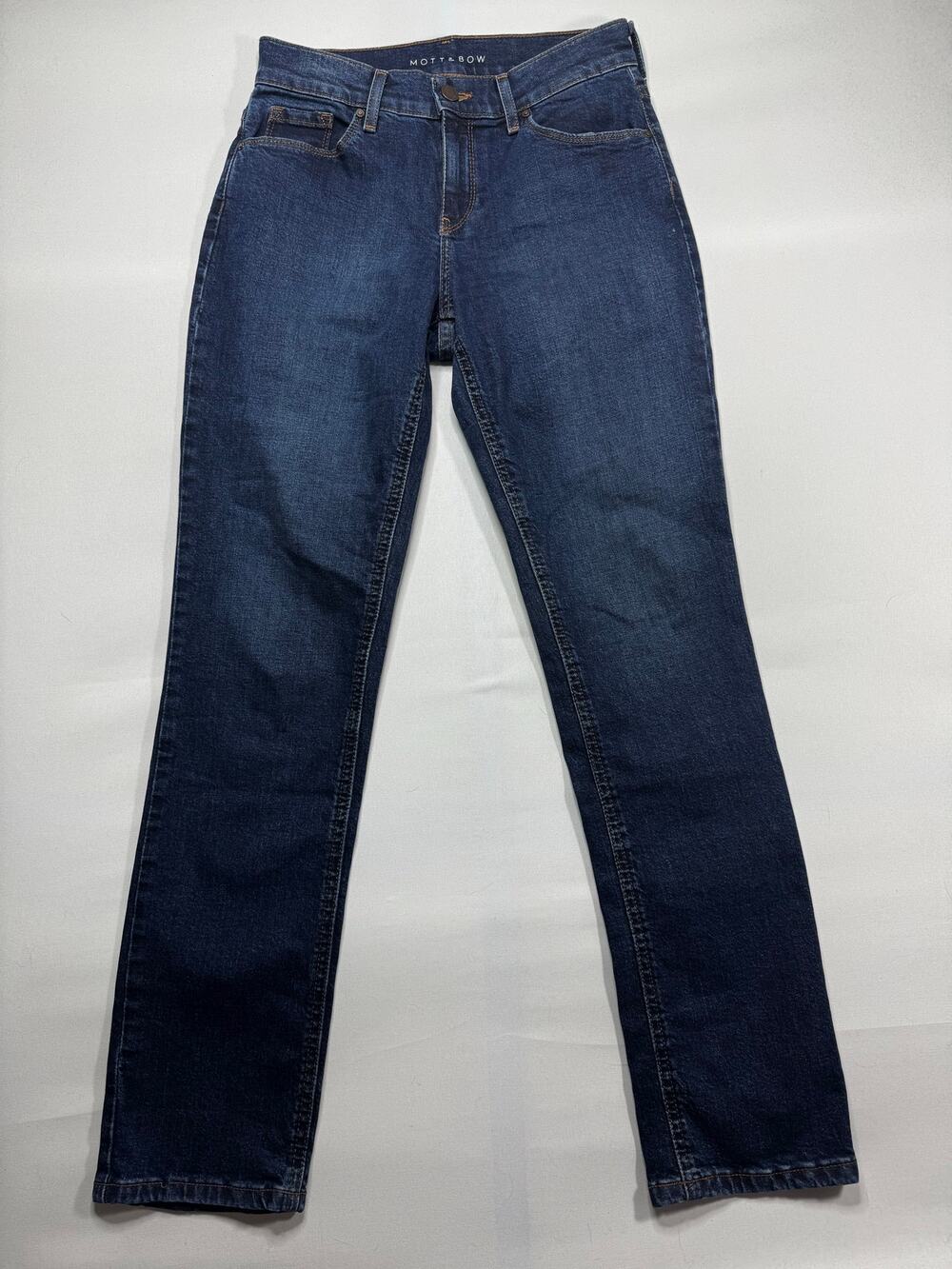 Mott & Bow Women's Dark Wash Boyfriend Blue  Jeans - Size 26x30 (27x30.5)*